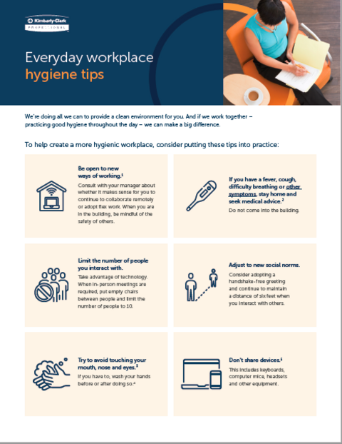 Workplace Hygiene Flyer